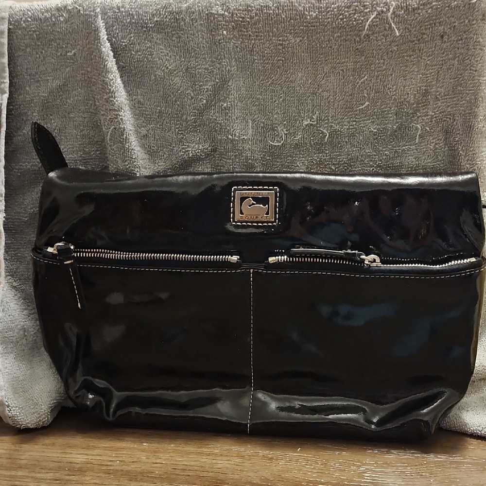 Dooney & Bourke Black Patent Leather Bag
